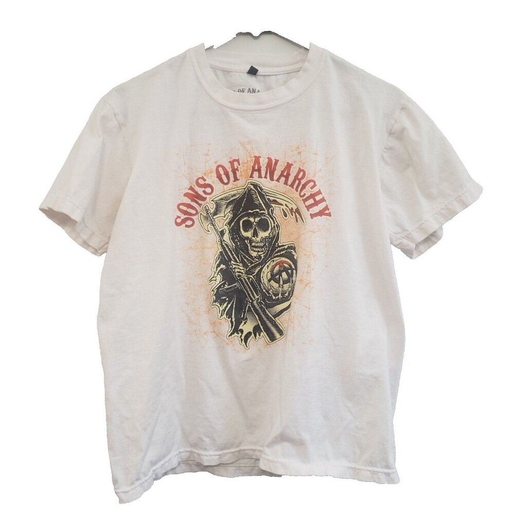 2011 Sons Of Anarchy Road Gear Reaper M Double Sided Prospect Motorcycle T-Shirt